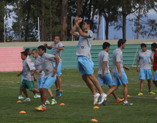 El cuadro capitalino trabaj en la cancha de El Bosquecillo.