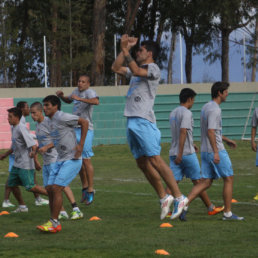 El cuadro capitalino trabaj en la cancha de El Bosquecillo.