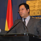 MINISTRO. Luis Arce Catacora.