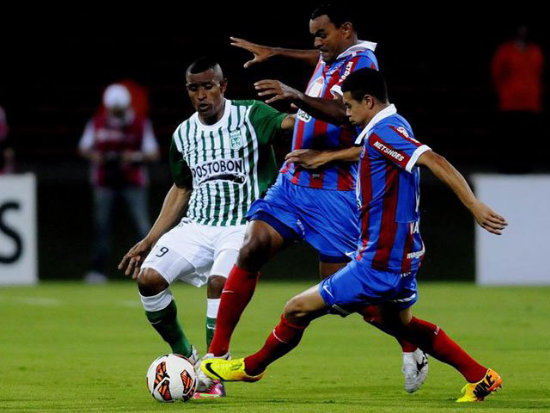 Atltico Nacional consigui su boleto a cuartos de final ayer, en Brasil.