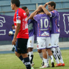 Real Potos festej ayer una goleada propiciada a Wilstermann, en el estadio Vctor Agustn Ugarte.