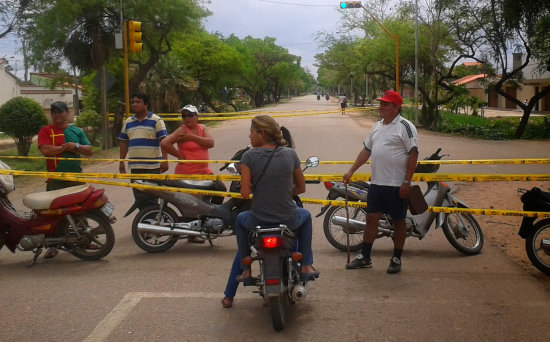 PARO. La ltima medida de protesta realizada en Beni fue por la disminucin de un escao parlamentario, tras los resultados del censo.