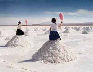 FOTOGRAFA. El salar visto por Ugalde.