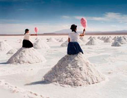 FOTOGRAFA. El salar visto por Ugalde.