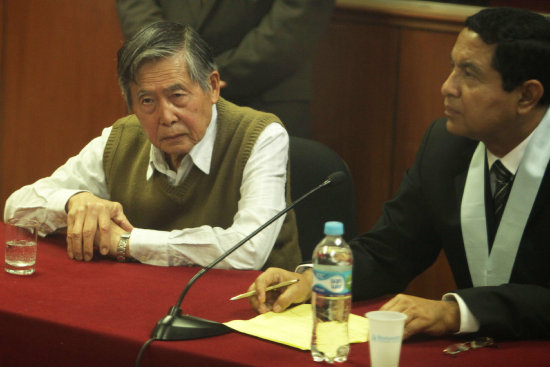 PEDIDO. Alberto Fujimori aduce razones de salud para pedir su excarcelacin.