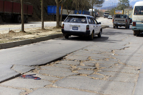 QUIROGA. El crdito ir a esta avenida.