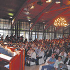 ENCUENTRO. El presidente Evo Morales en la inauguracin del seminario 