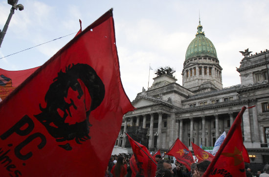 ANIVERSARIO. Vista del Congreso, considerado un smbolo de la democracia argentina.