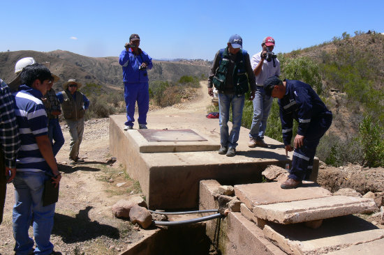 CONCLUIDO: El proyecto de aduccin de agua ampuco.