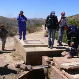 CONCLUIDO: El proyecto de aduccin de agua ampuco.