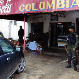 ACRIBIILADO. El hecho ocurri en un local cuando la vctima tomaba su desayuno.