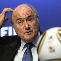 El presidente de la FIFA, el suizo Joseph Blatter.