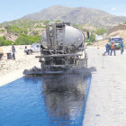 OBRAS. Los trabajos continan en el tramo.