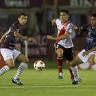 En el cotejo de ida, Lans y River igualaron sin apertura de goles.