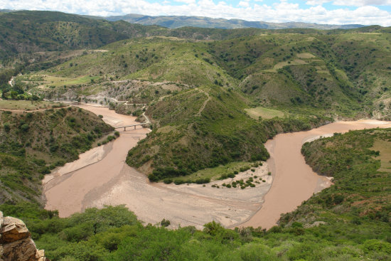 EXPECTATIVA. El proyecto de Riego Cachimayu beneficiar a productores de tres municipios.