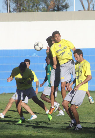 El plantel docto cerr sus entrenamientos ayer, en la cancha del Complejo Deportivo El Bosquecillo.