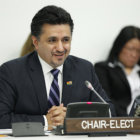 LLORENTI. Embajador de Bolivia en la ONU.