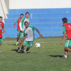 Universitario retom sus entrenamientos ayer, en doble turno.