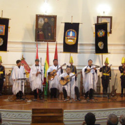 CUECA. La interpretacin de la cueca Colegio Azul por el grupo Horizontes.