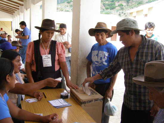 ELECCIONES. El proceso eleccionario se realizar el prximo ao.