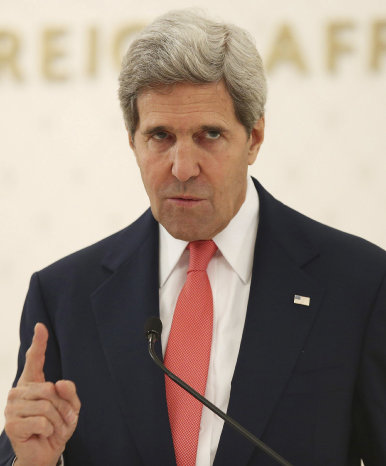 CAUTELA. El secretario John Kerry.