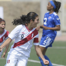 La Seleccin peruana derrot a la Repblicana en el comienzo de la etapa de clasificacin del ftbol femenino Sub-20 en los XVII Juegos Bolivarianos.