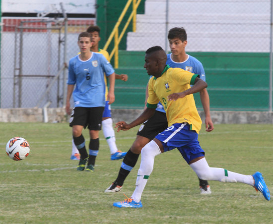 El partido entre las selecciones de Brasil y Paraguay.