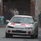 Arriba, el coche de Jos Luis Prez, campen de la categora Libre. Abajo, Lorgio Sandoval, vencedor de la categora N-9.