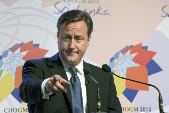 DISTENSIN. David Cameron rompi el hielo de ms de una dcada con Irn.