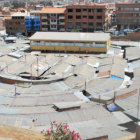 MERCADO. Los comerciantes exigen a la Alcalda que les transfiera el terreno.