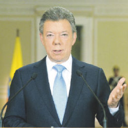 PRESIDENTE. Juan Manuel Santos.