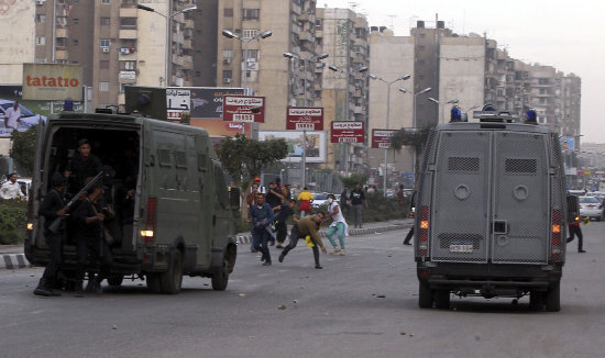 TENSIN. Disturbios en El Cairo.