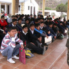 FORMACIN. Premilitares iniciaron su instruccin militar.