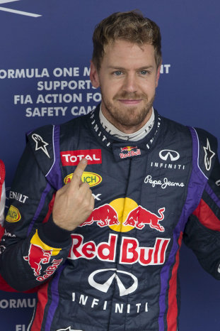 El piloto alemn Sebastian Vettel tratar de hacer historia en la Frmula Uno hoy, en el circuito de Interlagos.