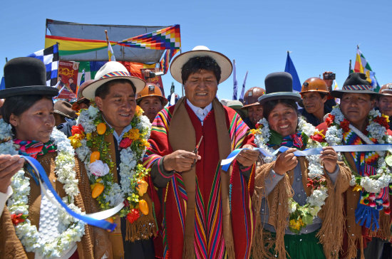 DECISIN. El presidente Evo Morales volvi a ratificar ayer que el pago del doble aguinaldo no proceder en el caso de los jubilados.