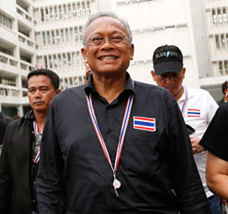 OPOSITOR. Suthep Thaugsuban.