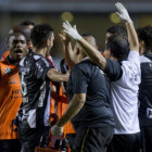 El Ponte Preta venci al Sao Paulo en el partido de ida, hace una semana.