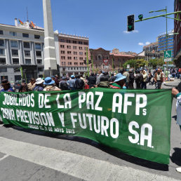 PROTESTA. Los rentistas volvern a movilizarse en esta jornada.