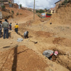 CONSTRUCCIN. Segn los dirigentes, un vecino pretende apropiarse de la calle.