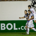 La celebracin del equipo brasileo, de la segunda divisin de su pas.