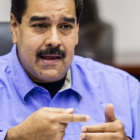 ADVERTENCIA. Nicols Maduro habla en un consejo de ministros celebrado ayer.