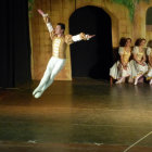 DANZA. Marco Antonio Redin durante su participacin en la obra Coppelia.