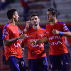 El primer gol de Wilstermann funde de jbilo a sus delanteros; el triunfo es ms que valioso.