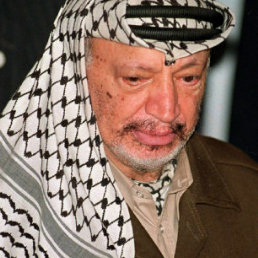 CONTROVERSIA. Fotografa del 5 de mayo de 1998 del entonces lder palestino Yaser Arafat.