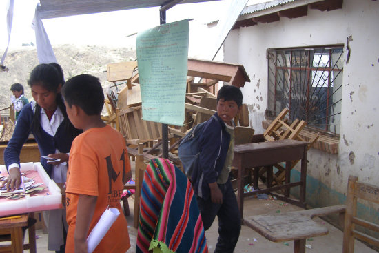 DETERIORO. La mayora de las unidades educativas requiere mantenimiento.