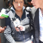 DETENIDOS. La madre del beb y su novio esperan la audiencia cautelar.