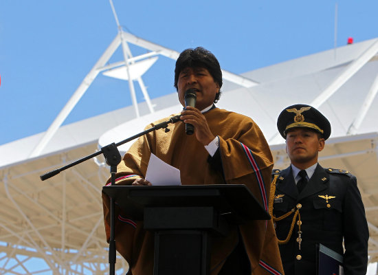 SENTIMIENTO. Evo Morales.