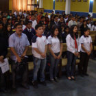 ACTO. La premiacin a los ganadores se realiz en la Facultad de Tecnologa.