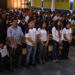 ACTO. La premiacin a los ganadores se realiz en la Facultad de Tecnologa.