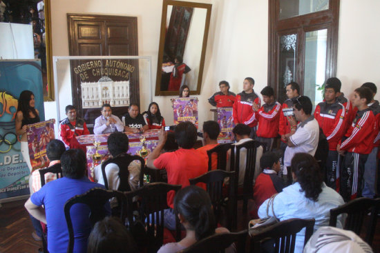 El certamen nacional fue presentado ayer, en la Gobernación.